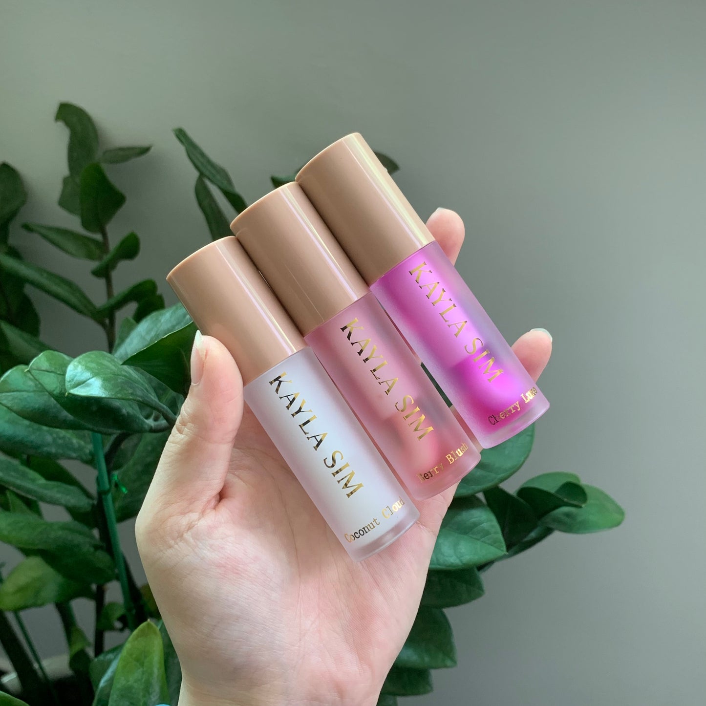 KAYLA SIM Vegan Hydrating Lip Oil Collection