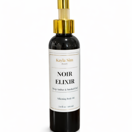 Noir Elixir Amber Body Oil – Unisex